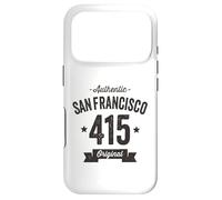 415 San Francisco Code régional Vieilli Authentique Coque pour iPhone 17 Pro