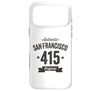 415 San Francisco Code régional Vieilli Authentique Coque pour iPhone 17 Pro Max