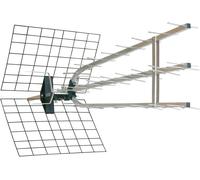 415052 Antenne D'Extérieur Trinappe Amplifiée 45 Db - 694 Mhz Gris