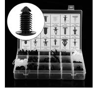 415pcs Clips Agrafes Plastiques Voiture Rivets Fixation Panneaux De Portes Pare-chocs Universel Pour Auto Ford