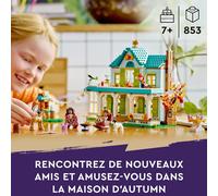 LEGO® Friends 41730 La Maison d’Autumn, Jouet Animaux, Maison de Poupée avec Accessoires