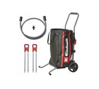 Einhell Chariot de transport pour enrouleur de tuyau (Avec sac collecteur de déchets verts, piquets)