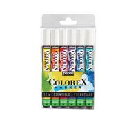 Pébéo Set de marqueurs Colorex essentiels – 12 pièces