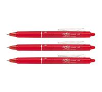 Pilot Bolígrafo Borrable de Punta de Bola 0.7mm Rojo