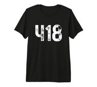 418 Code régional Québec QC Mobile indicatif régional 418 T-Shirt Haut de Gamme