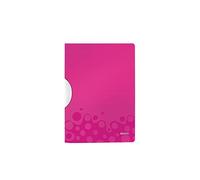 [41850023-2] LEITZ Lot de 2 Chemises WOW ColorClip - 30 feuilles A4 PP Rose m...