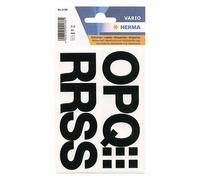 [4188-5] HERMA Lot de 5 2 planches lettres autocollantes O à Z, 33 mm Noir su...