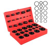 419 Pièces Joint Torique Caoutchouc Rondelle Joints Toriques D'Etanchéité Joint Plomberie Rubber O Rings Assortiment pour Injecteur Robinet Valves Voitures Réparation Véhicules 32 Tailles Ø3-50mm