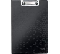 41990095 Clipboard A4 With Cover,Lightweight Polyfoam,Wow,Black