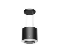 41cm classe a+ 600m3h 4 vitesses hotte aspirante smarte wifi connectée booster recyclage noir Ciarra CD4838B Noir G