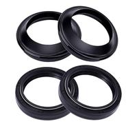 41x53x8/10.5 joint d'huile de fourche avant 41 53 cache-poussière for Suzuki GS500 GS 500 GSF650 GSF650N GSF650S BANDIT AN650 BURGMAN AN GSF 650 (Color : 2pcs seal 2pcs cover)