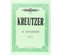 42 Estudios Violín Kreutzer, Rodolphe (Auteur)