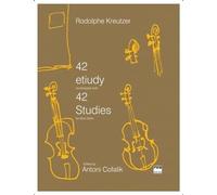 42 etiudy na skrzypce solo - Rodolphe Kreutzer (matériel pédagogique pour école de musique en polonais)