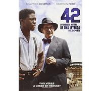 42: La Verdadera Historia De Un Deporte (Import) (Dvd) (2013) Chadwick Boseman;