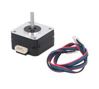 42 Moteur pas à pas 2 Phase 1,8 degrés High Couple à faible bruit Small Stepper Motor pour les imprimantes 3D CNC Machines Automation Equipment Carbon Steel 42x23 mm