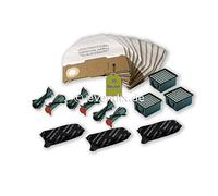 42 pièces Kit filtre pour Vorwerk Kobold VK 130, VK 131, SC : 30 sacs aspirateur + 3 d'hygiène Micro Filtre + 3 actif Filtre antiodeurs + 6 Brosses rondes et 340, EB 350, EB 351 (3 paires) de