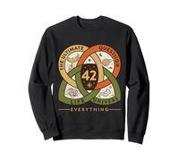 42 Réponse à La Vie, l'univers et Tout, ne paniquez Pas Sweatshirt