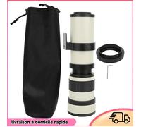 420-800 mm Super téléobjectif Zoom Lens, focalisation manuelle, pour la caméra de montage EF, avec montage T2, conception compacte