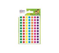 420 Gommettes assorties - Ø 8 mm