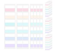 420 Pièce Onglets D'Index, Marque Page Adhésif Autocollantes, 3 Tailles Marque Page Adhesives, Étiquettes d'Index, Feuilles Notes Autocollantes, Sticky Tabs pour le Marquage des Livres