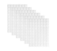 420 Pièces Pastille Double Face Transparente 20mm Scratch Autocollant Rond Extra Fort pour Décoration et Bricolage pour Mur Verre et Plastique l'organisation de bureau le bricolage créatif
