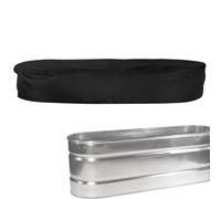 420D Tissu d'Oxford Couverture De La Pape De Tanque De Stock - Doublure ÉTanche, Tissu Résistant Aux UV | Bouclier De Protection Robuste, Conception De l'ajustement Sécurisé Empêche Les
