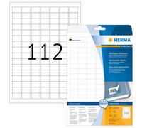 Herma Étiquettes 4211 - Amovibles 25,4 x 16,9 mm A4 Blanc 2800 pièces