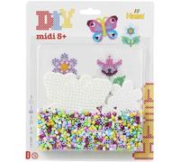 [4216] Hama Perles à repasser midi "Papillon/petite fleur", blister