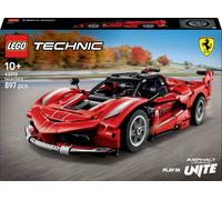LEGO Technic Ferrari FXX K - Jouet Voiture de Course - Maquette de Construction avec Moteur V12, Différentiel & Pistons Mobiles - Décoration Automobile - Cadeau pour Garçon dès 10 Ans 42212