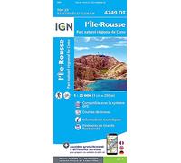IGN L'Île Rousse.Pnr De Corse - Carte topographique Taille unique