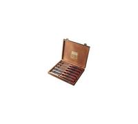 424P-S6-EUR Ensemble De Ciseaux Bahco, Boîte En Bois, 6 Pièces