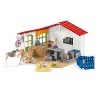 42502 Cabinet veterinaire avec animaux de compagnies Jaune G