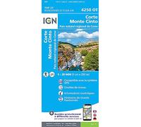 IGN - Corte / Monte Cinto / PNR de Corse - Carte topographique - Taille unique