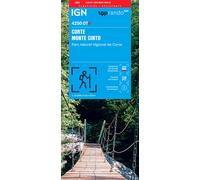 4250otr corte monte cinto pnr de corse resistante - Echelle 1:25 000 - Collectif - Ign Institut Geographique National - Atlas / carte