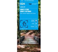 4251ot monte d'oro - monte rotondo pnr de corse Top 25 4251 Ouest - Collectif - Ign Institut Geographique National - broché - Atlas / carte