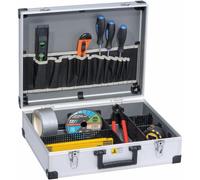 [425200] allit Mallette à outils AluPlus Outils >L< 44-1, argenté