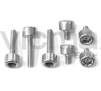 42634VAR - Kit bouchon à vis réservoir en aluminium COULEUR NOIR