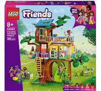LEGO Jeu de construction La cabane de l'amitié 42652 - 4 mini-poupées, 2 animaux