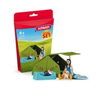 Schleich – Mini Monde - Kim part en camping