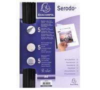 [42842E] Exacompta Kit de présentation Serodo noir et Ivoire