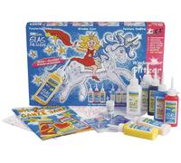 [42844] KREUL Peinture fenêtre "Glas Design", kit monde pailleté