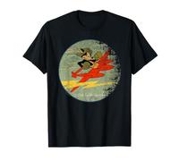 428th Fighter Squadron P-38 Lightning WWII Vintage Insignia T-Shirt