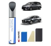 42A Meteor Gray Pearl Kit de stylos de retouche pour Mazda - Correspondance exacte pour éclats et rayures