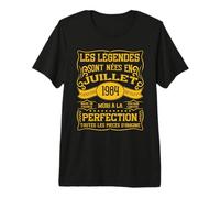 42e Anniversaire Juillet 1950 42 Ans déco Cadeau drôle T-Shirt Haut de Gamme