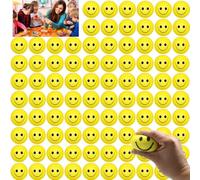 42Pcs Boule Anti Stress de Visage Drôles, 5.2cm pour Enfant et Adulte, PU Souple pour Soulager l'anxiété -Balle Anti Stress,Balles en Mousse Boule de Stress pour Enfants et Adultes