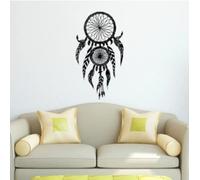 42x77cmWall Decal Vinyl Sticker Dream Catcher Dream Catcher Chambre Protection Haute Qualité Art Mural Fond Mur Décor42x77cm