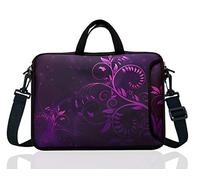 43,2 cm à 43,9 cm en néoprène pour ordinateur portable Sac à bandoulière Case Sleeve pour homme femme 16 16,5 17 43,9 cm pouces Acer/Asus/Dell/Lenovo/HP/MacBook 17inch/17.3 inch fleur violette