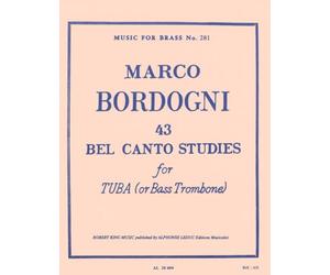 43 BEL CANTO STUDIES BASS TROMBONE MFB281