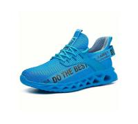 (43,blue)Steel Toe Safety Shoes for Men Women Light Protective Work Sneaker Anti-puncture Work Shoes Unisex Coustruction Safety WorkBoots