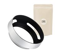 43 MM PARESOLEIL ÉVENTÉ Argent en Metal pour Objectif 43MM Pare Soleil ventilé à Trou troué Compatible Toutes Marques Vented Hood Leica Pentax Olympus Pana - ADAPTOUT Marque FRANÇAISE